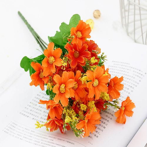 Bunch Outdoor Flower Fake False Plants Grass Artificial Garden Daisys Decor Bunch Outdoor Flower Fake False Plants Grass Artificial Garden Daisys Decor